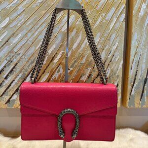RARE Gucci Small Dionysus Shoulder Bag in Pink